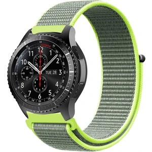 Samsung Galaxy WATCH(46MM) Gear S3 46MM Frontier/ Galaxy Watch 3 45MM Hasır Dokuma Kordon Kayış