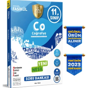 Soru Kalesi Yayınları 2023 11. Sınıf Coğrafya Konu Özetli Soru Bankası Fasikülleri