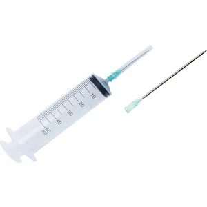 50 ml Steril Enjektör. Contalı. 2 Iğneli (14G + 21G)