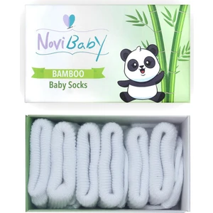 3'lü Bambu Yenidoğan Bebek Çorabı I Snow White I 0-6 Ay