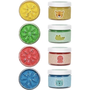 Doğal Oyun Hamuru 4'lü Renk Glitter Set 4*150GR