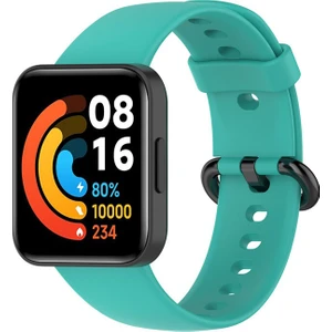 Novstrap Xiaomi Redmi Watch 2 Lite Uyumlu Kordon Kayış Jel Silikon Akıllı Saat Bileklik Kordonu