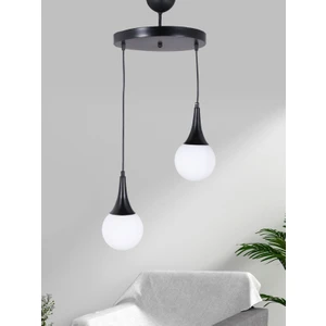 Aydın Homelight Damla 2'li Siyah Avize