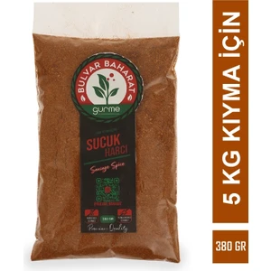 Bulvar Baharat Geleneksel Sucuk Harcı / Sucuk Baharatı 380 gr (5 kg Kıyma Için)