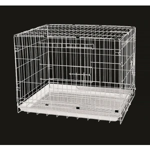 Köpek Kafesi Beyaz 78X48X55