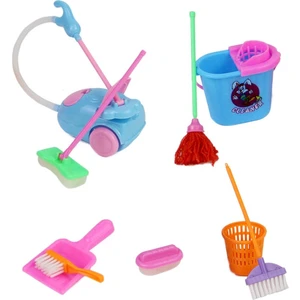 Çocuk Temizlik Aracı Seti Mini Pretend Oyun Broom Mop Ev Işçilik Oyuncakları (Yurt Dışından)