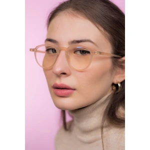 Focus On Wilson Matte Cream Mavi Işık Filtreli Ekran Gözlüğü