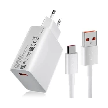 Xiaomi %100 orjinal 67W Turbo Şarj Cihazı