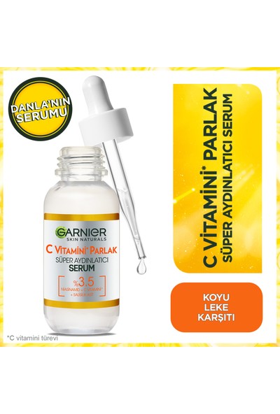 Garnier C Vitamini Parlak Süper Aydınlatıcı Serum 30 ml