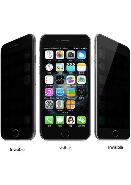 Apple iPhone 14 Plus-13 Pro Max Hayalet- Privacy 10D Cam Ekran Korucucu