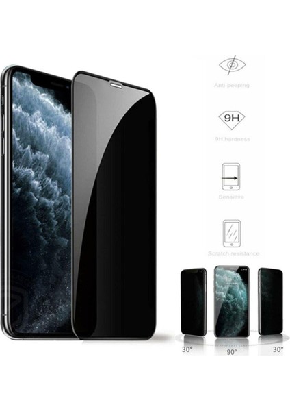 Apple iPhone 14 Plus-13 Pro Max Hayalet- Privacy 10D Cam Ekran Korucucu