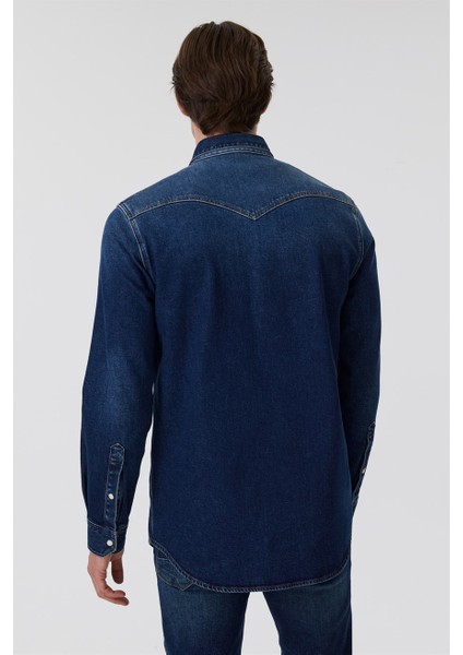 Kenn Oversize Erkek Jean Gömlek fırsatları
