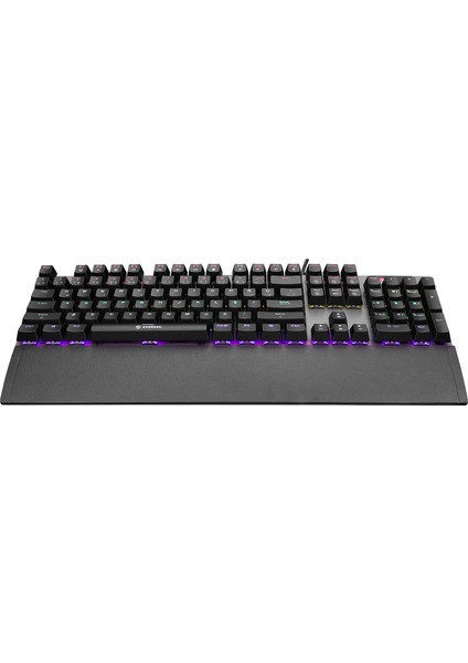 Kb-Mk7 Gri USB Bilek Destekli Mekanik Klavye Q Blue Switch Gaming Oyuncu Klavyesi fiyatları
