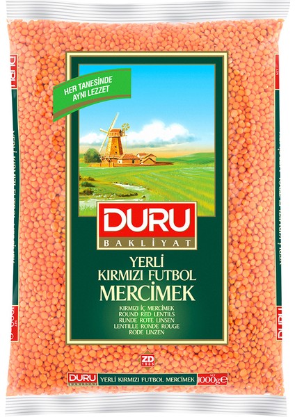 Kırmızı Mercimek Futbol 5000 gr