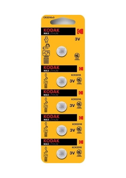 Lityum CR2430 Para Pil 5li Kart 4662 (12*6)*72