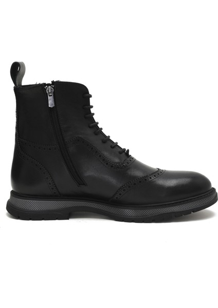 Evita Siyah Erkek Deri Bot modelleri