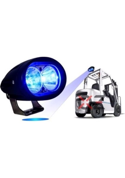 Forklift Blue Spot Mavi Güvenlik Işığı