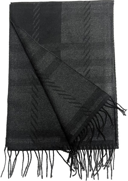 Siyah Füme Desenli Atkı Kaşkol fiyatları