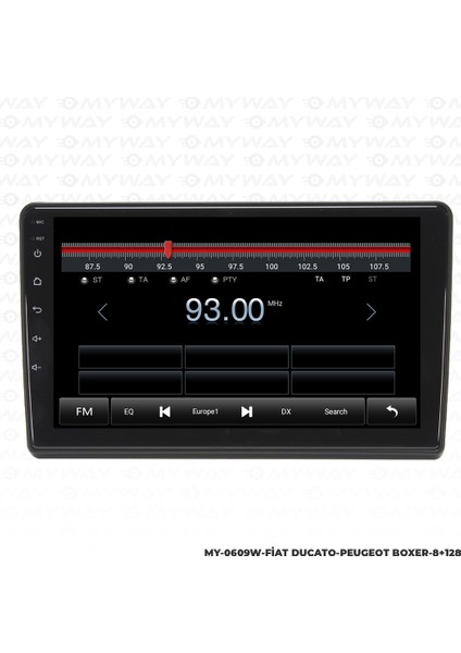 Peugeot Boxer Android Carplay Multimedya Navigasyon Ekran Teyp 8GB+128GB indirimleri