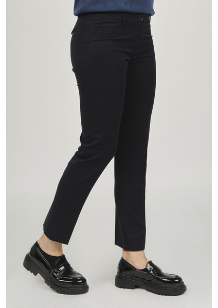 Kadın Likralı Pantolon 4130059 Lacivert fırsatları