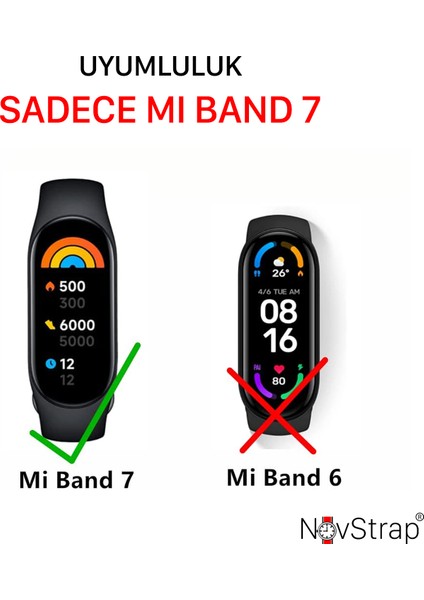 Xiaomi Mi Band 7 Uyumlu Ekran Koruyucu Nano Esnek Cam Tam Kaplayan Ppm fiyatları