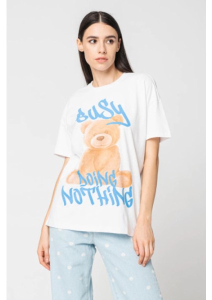 15264052 Onlteddı Oversıze S/s Top Box Jrs Kadın T-Shirt fiyatları