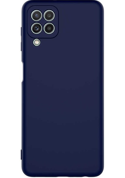 Samsung Galaxy M22 Kılıf Kamera Korumalı Içi Kadife Lansman Silikon Kapak