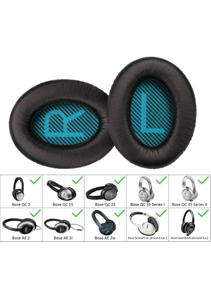 Fobun bose Qc2 Kulaklık Pedi QC25 Ae2 AE2I AE2W Qc2 QC15 QC35 QC35II Soundlink Soundtrue Kulaklık Süngeri Yastığı Pedi