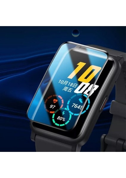 Huawei Watch Fit 2 Uyumlu 5d Tam Kaplama Nano Ekran Koruyucu