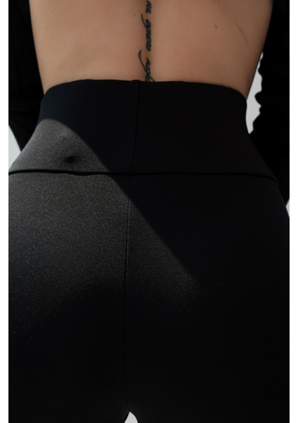 Siyah Ekstra Yüksek Bel Toparlayıcı Tayt modelleri