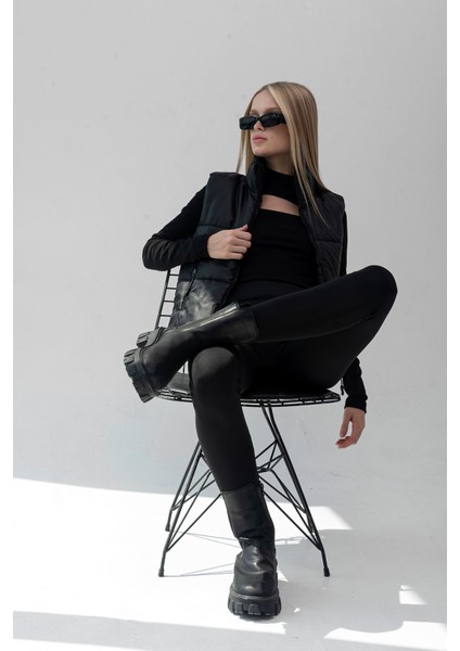 Siyah Ekstra Yüksek Bel Toparlayıcı Tayt fırsatları