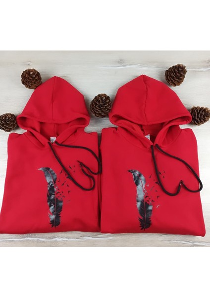 Sevgili Kombini Sweatshirt Kuş Tüy