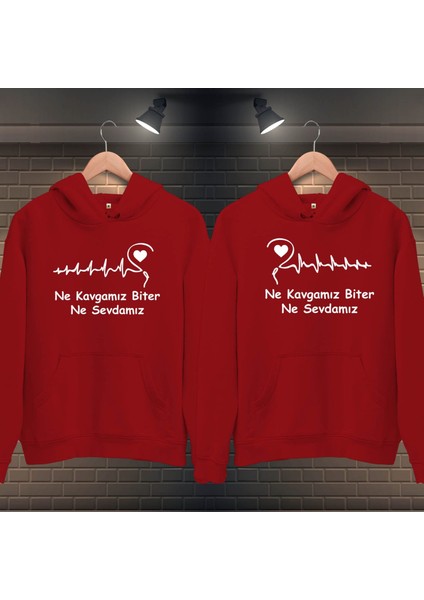 Sevgili Kombini Sweatshirt Ne Kavgamız Biter Ne Sevdamız