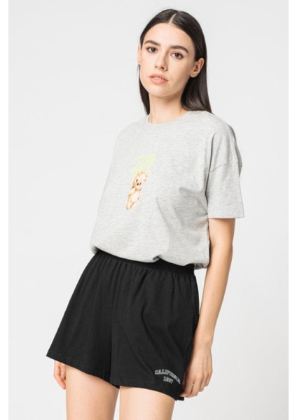 15264052 Onlteddı Oversıze S/s Top Box Jrs Kadın T-Shirt modelleri