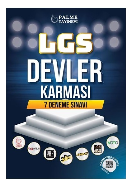 Palme Yayıncılık 8. Sınıf LGS Devler Karması 7'li Deneme Sınavı