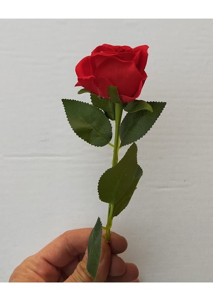 10 Adet Yapay Çiçek Kadife Gül modelleri