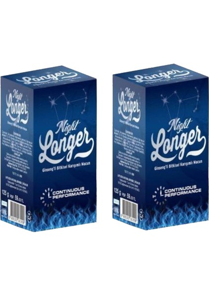 Ginsengli Bitkisel Karışımlı Macun 125 gr x 2 Ad.