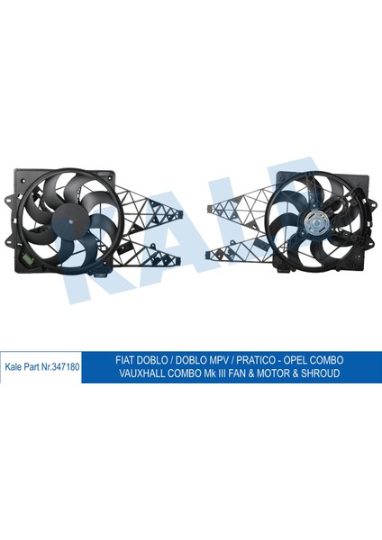 Fan Motoru Davlumbazli Doblo 1.6d-2.0d 09 Ac Klimasiz Mek