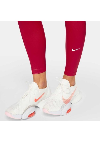 One Normal Belli Kırmızı Parlak Kadın Tayt DD5439 modelleri