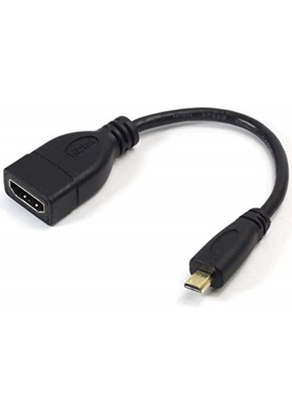 5139 Micro Mikro HDMI Çevirici Dönüştürücü Adaptör Kablosu 15CM