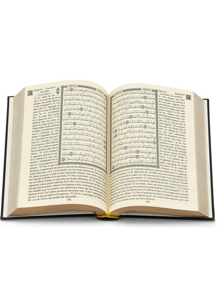 Fransızca Mealli Kuran Seti - Siyah Renk (Ciltli) modelleri