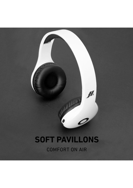 Wireless Kulaküstü Kulaklık Beyaz