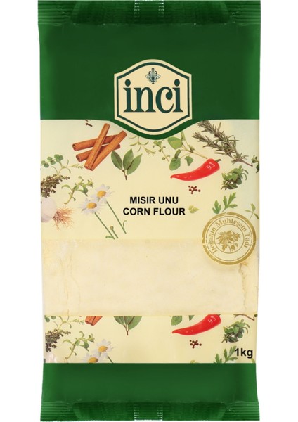 Inci Baharat Mısır Unu 1kg