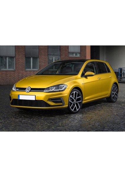 Vw Volkswagen Golf 7.5 2017-2020 Sol Ön Kapı Dörtlü Cam Açma Düğmesi Krom 5G0959857E