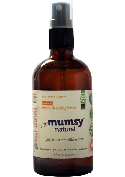 Mumsy Natural Göğüs Ucu Temizlik Losyonu 100 ml