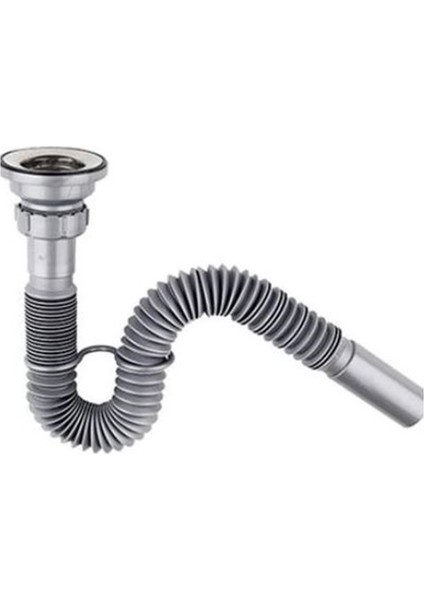 Akf Körüklü Sifon Kısa 75cm