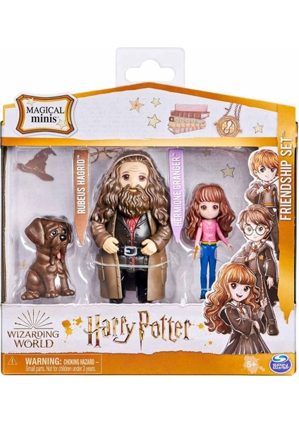 Spin Master 39764 Harry Potter 3'ü  Figür Seti  Harry+Hermonie+Hagrid