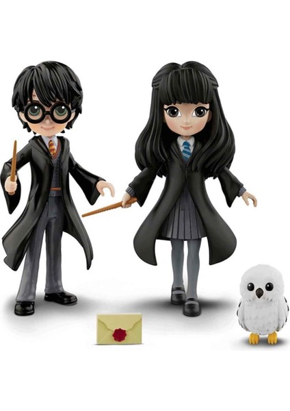 Spin Master 39763 Harry Potter 3'lü Figür Set Harry+Cho+Hedwig