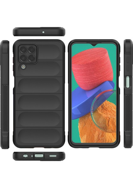 Galaxy M33 İçin Kaymaz Silikon Telefon Kılıfı - Mor (Yurt Dışından) fiyatları