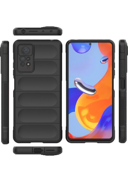 Redmi Note 11 Pro 5G / 4G İçin Kaymaz Silikon Telefon Kılıfı - Koyu Gri (Yurt Dışından) fiyatları